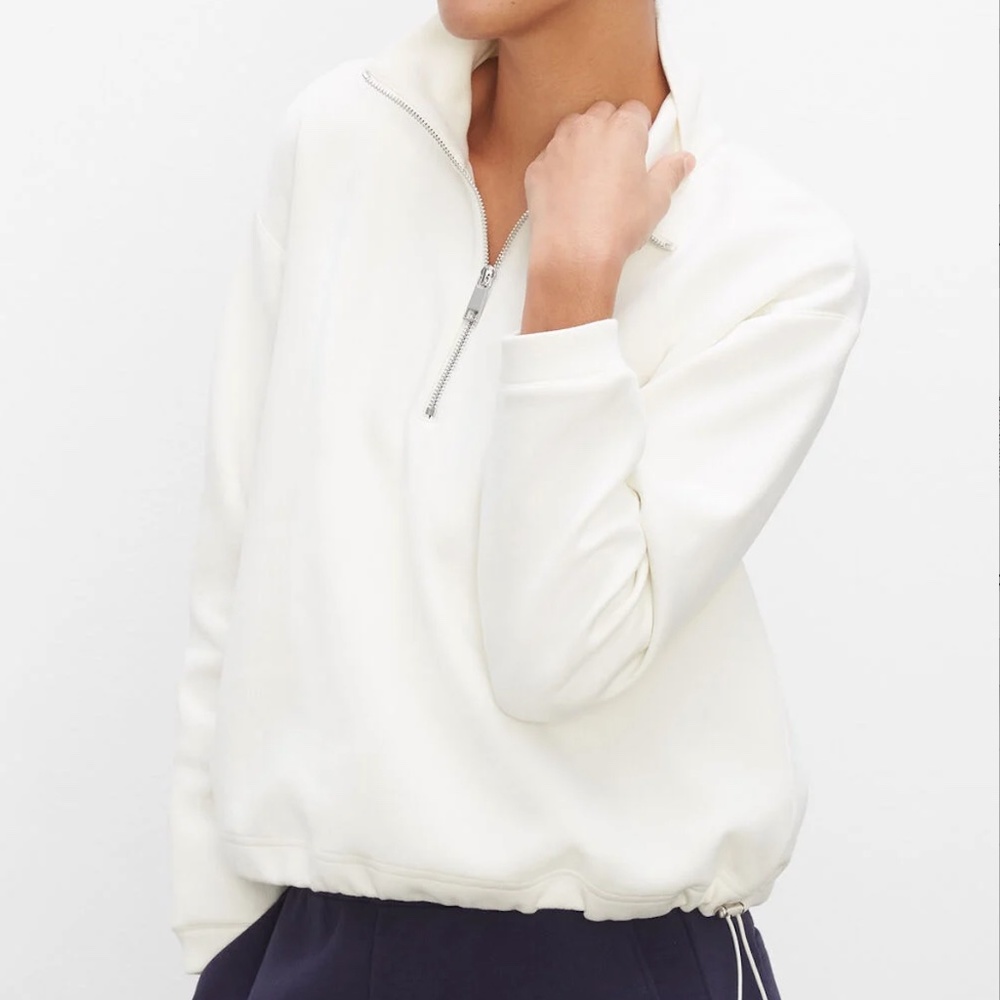 Funnel Neck Sweatshirt - Brand New - NEVER WORN - Navy - Picture 6 of 9